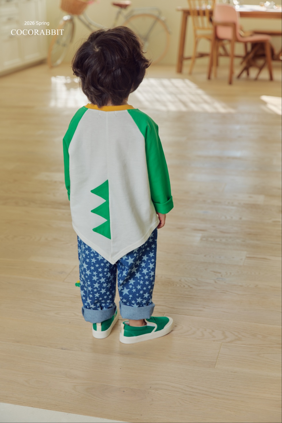 恐龍 Top / 恐龍星星長褲