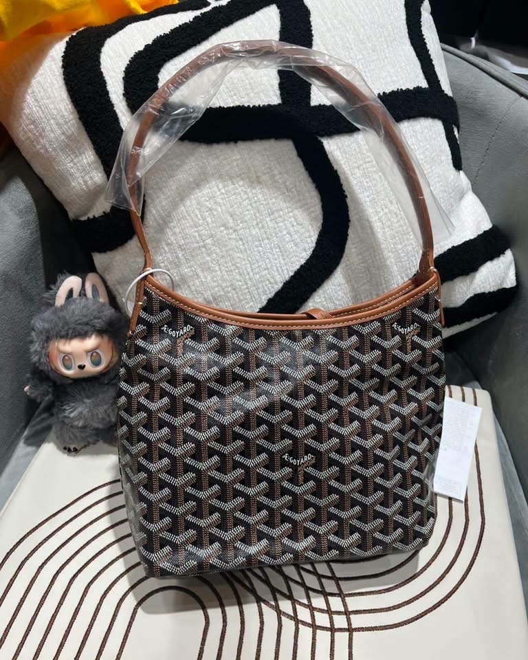 全新 Goyard boheme mini hobo bag tan 100%Authentic,100%new全新  ✅收據✅dust bag✅booklet