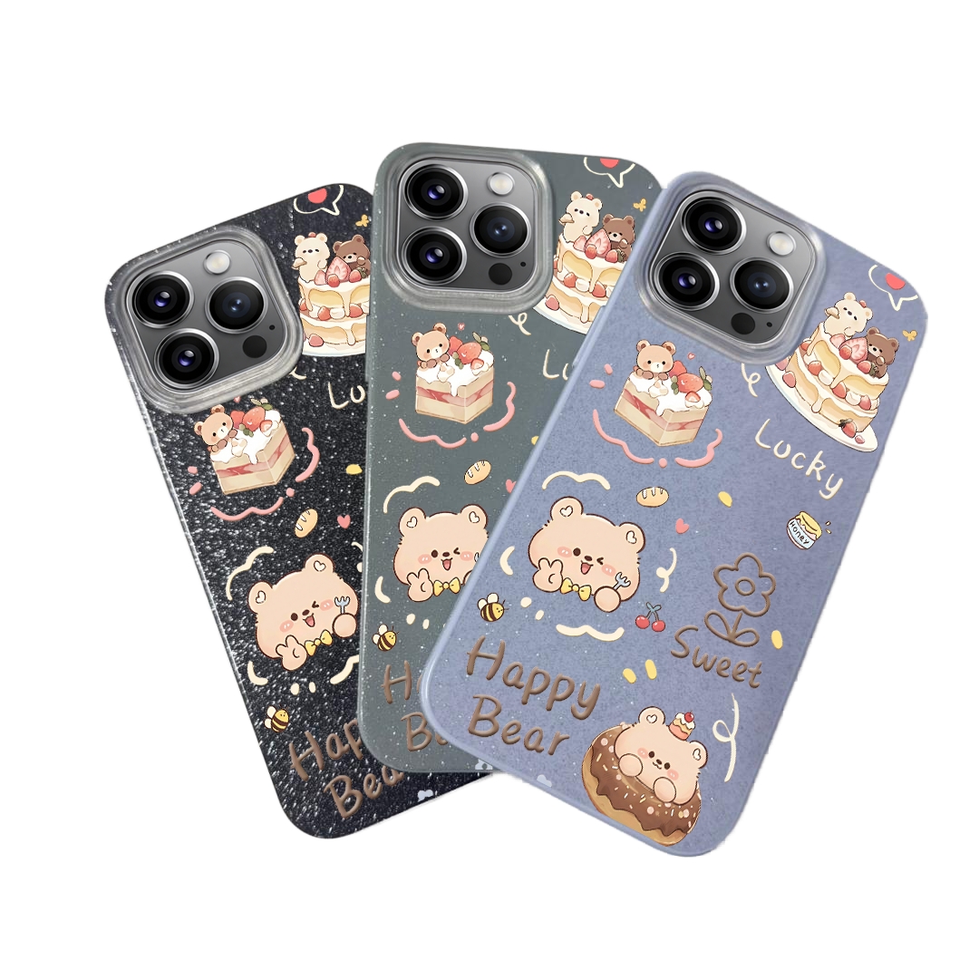 BLING CASE PHONE FOR IPHONE - DESIGN BEAR B