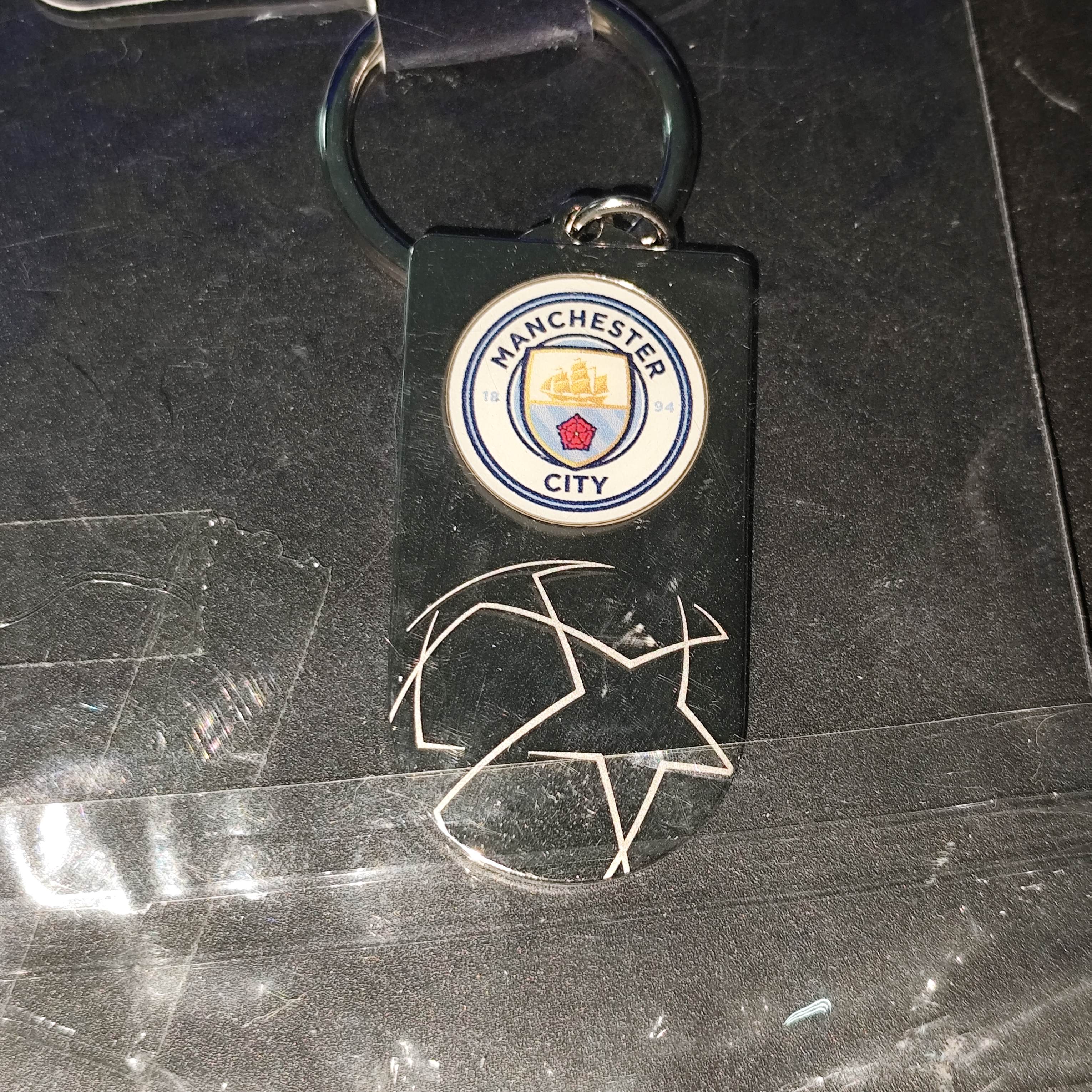 曼城 Manchester City 鎖匙扣 週邊掛飾 [平行進口] AA06443