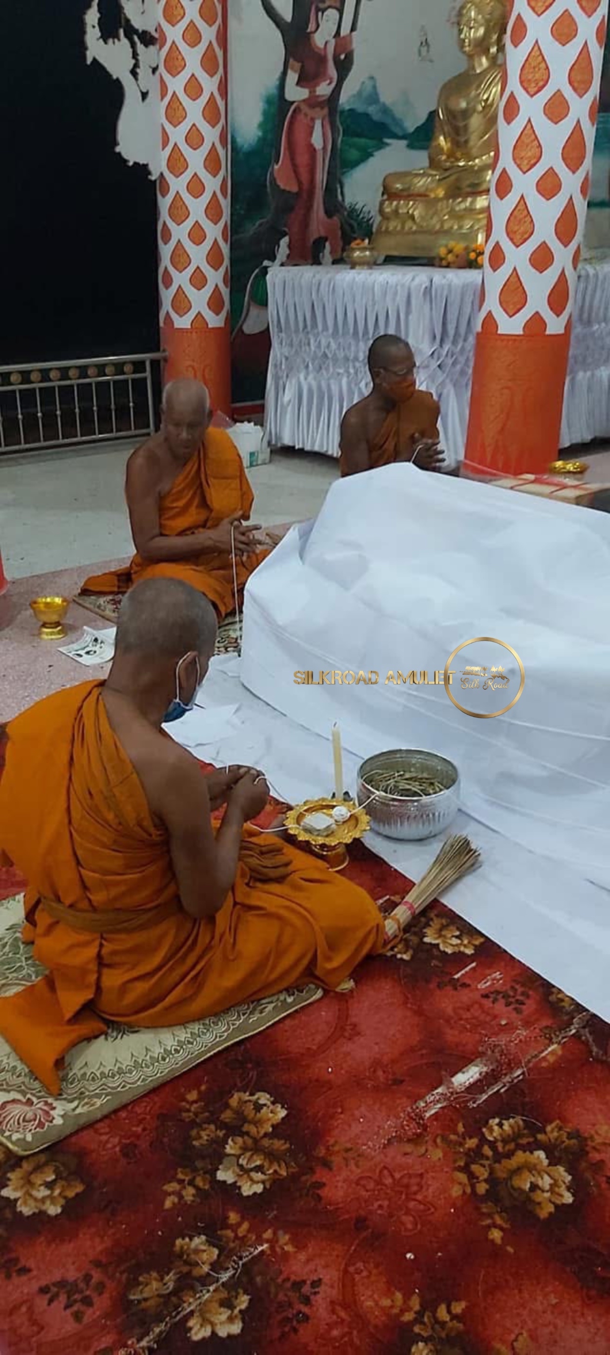 龍婆疾論/婆吞疾論  佛曆2563 全能防禦符管  稍哈吉祥日加持版  附光學級高透防水殼