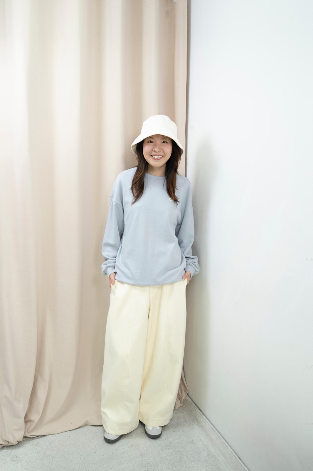 加絨造型直筒寬褲（3色）