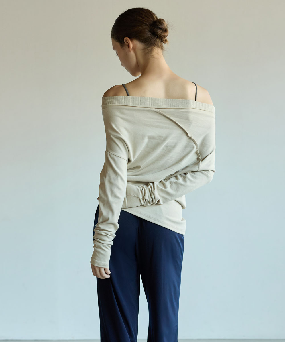 預購_DEVI-T0167Grace Shoulder Long Sleeve 