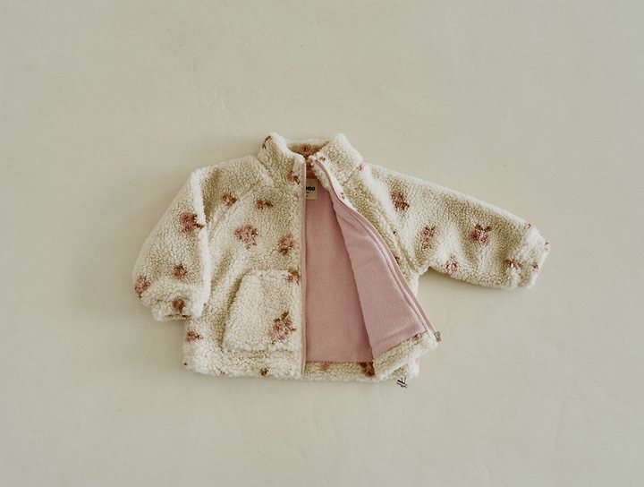 Momoann | Monet Sherpa Zip-Up with Mom