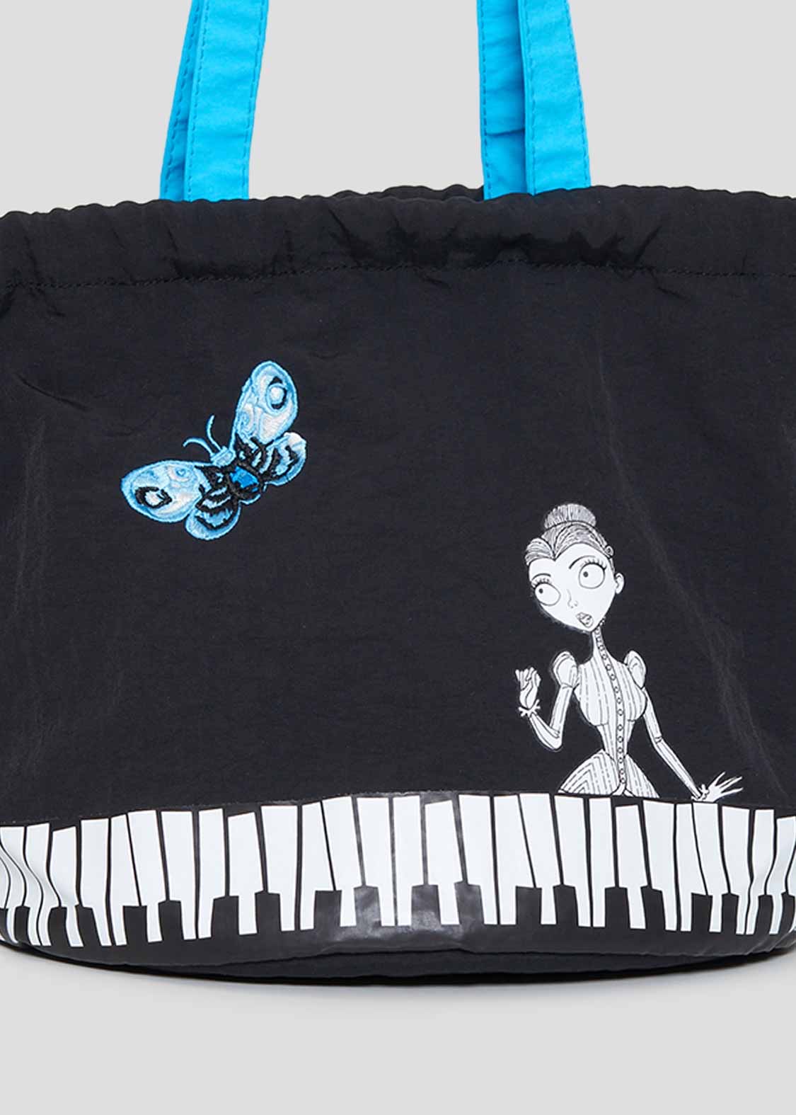 📦訂購 日本限定 graniph 怪誕屍新娘 Corpse Bride 索繩手提袋