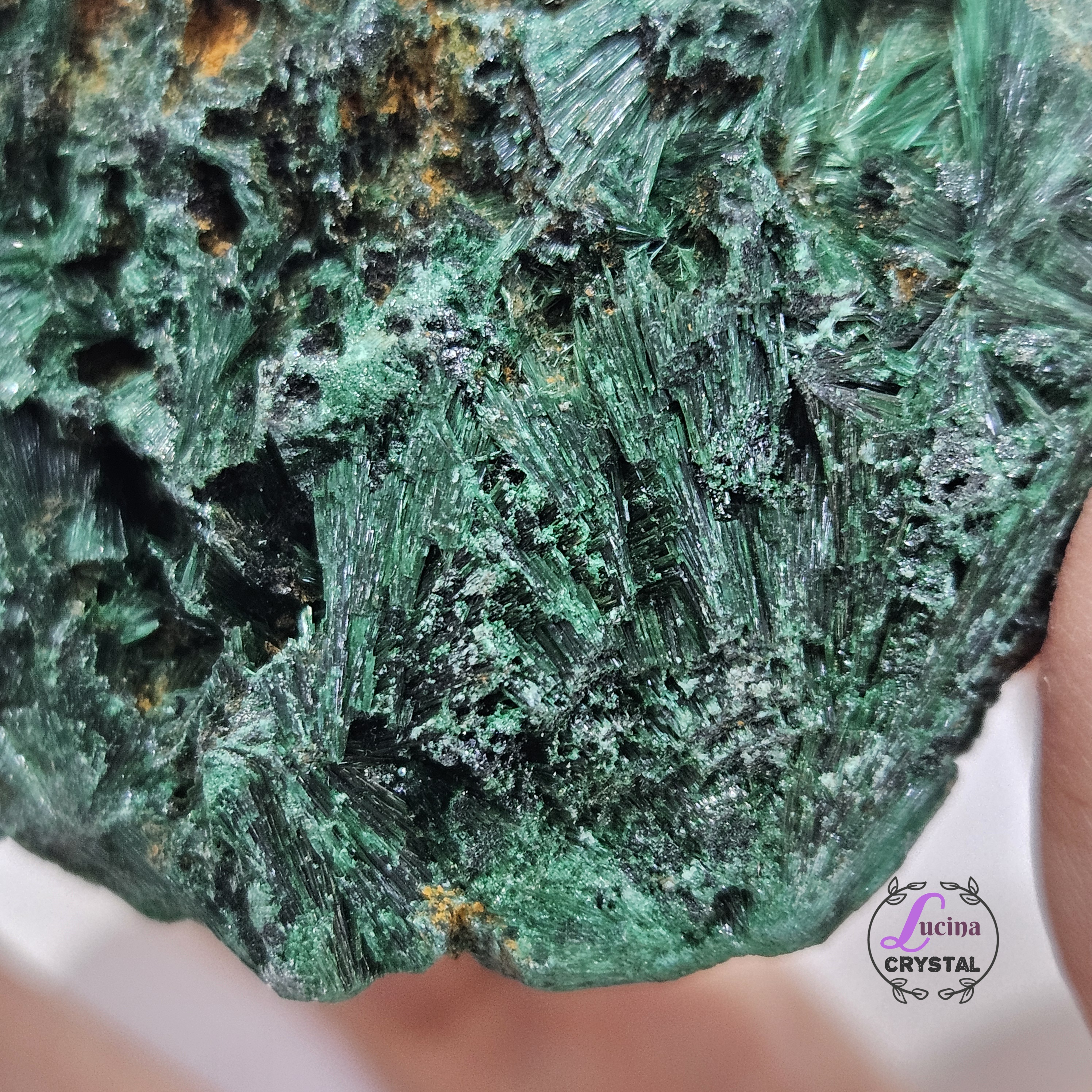 (Co#LC8550) 孔雀石原礦石/Malachite Raw Stone