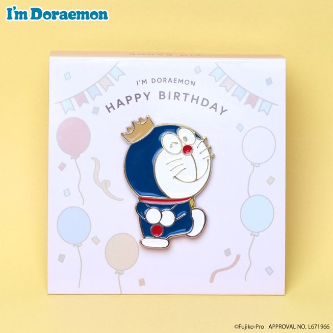 [訂購] 多啦A夢生日系列 2026 公仔攬枕 襟章Pin 立牌 貼紙 明信片｜Doraemon生日