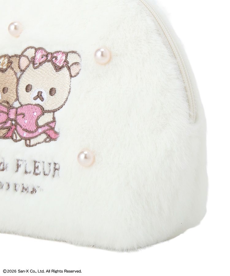 🎀【預訂】Maison de FLEUR × RILAKKUMA 小包 W