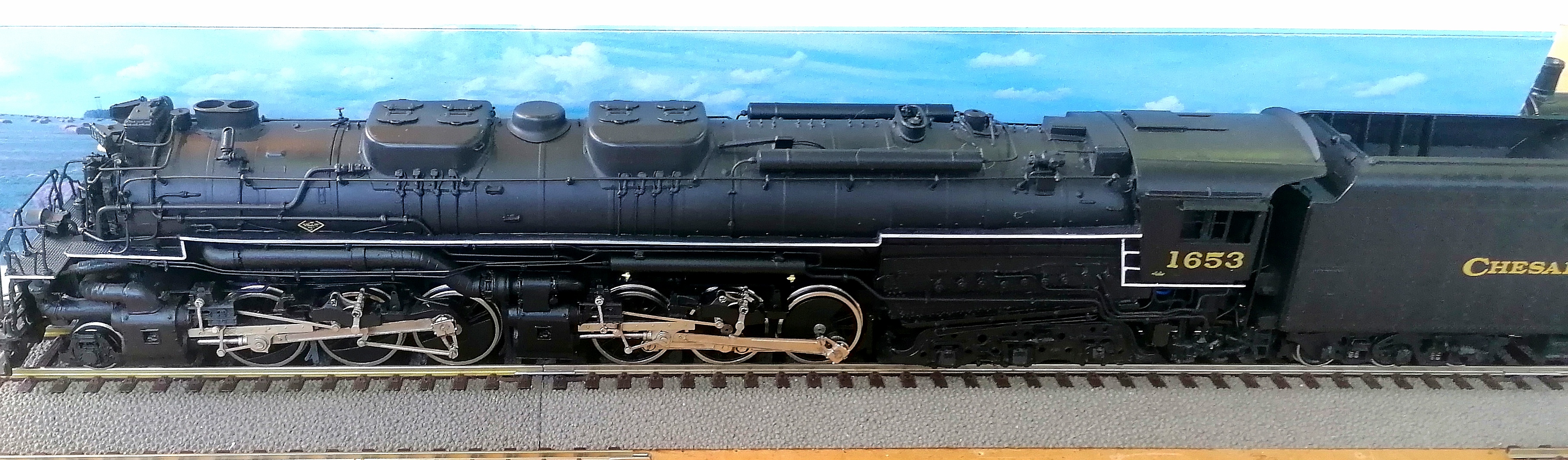 Overland OMI Brass model C&O H8 Allegheny 2-6-6-6 HO 1:87