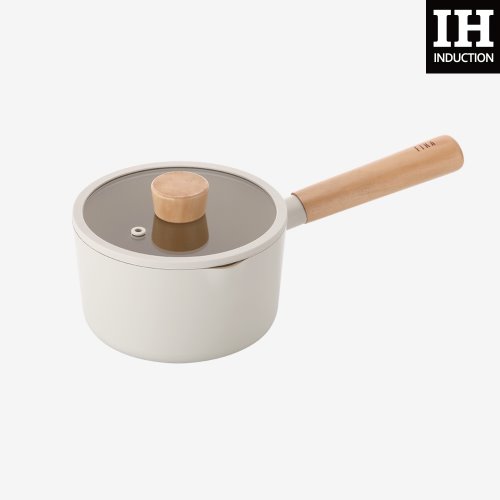 Neoflam - FIKA 16cm Milk Sauce Pan 牛奶鍋連蓋 (白色)