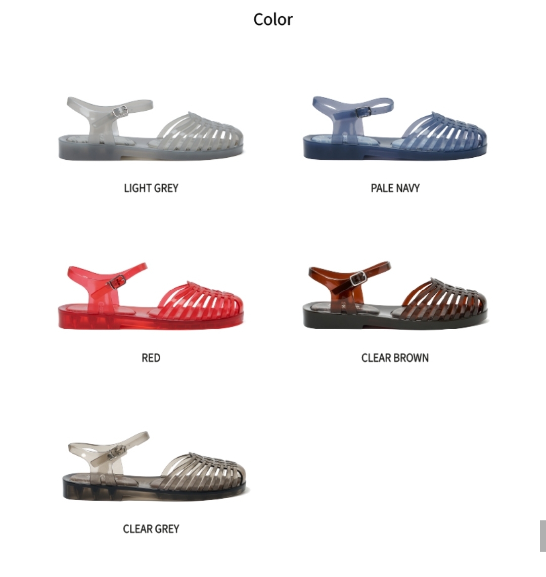 Rockfish Weatherwear GLAIR STRAPPY SANDALS (Clear)