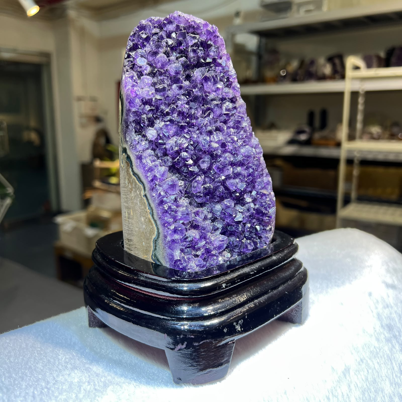 紫晶簇 (連座)