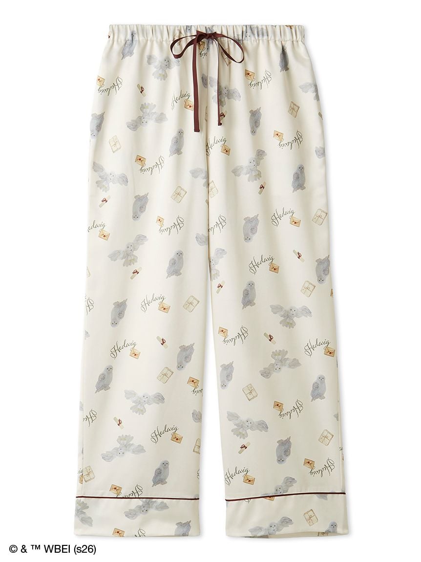 保暖緞面睡褲 Pajamas Pants｜SNIDEL HOME X 哈利波特 聯名 第5彈 (Harry Potter)【預購】 (26202-P）