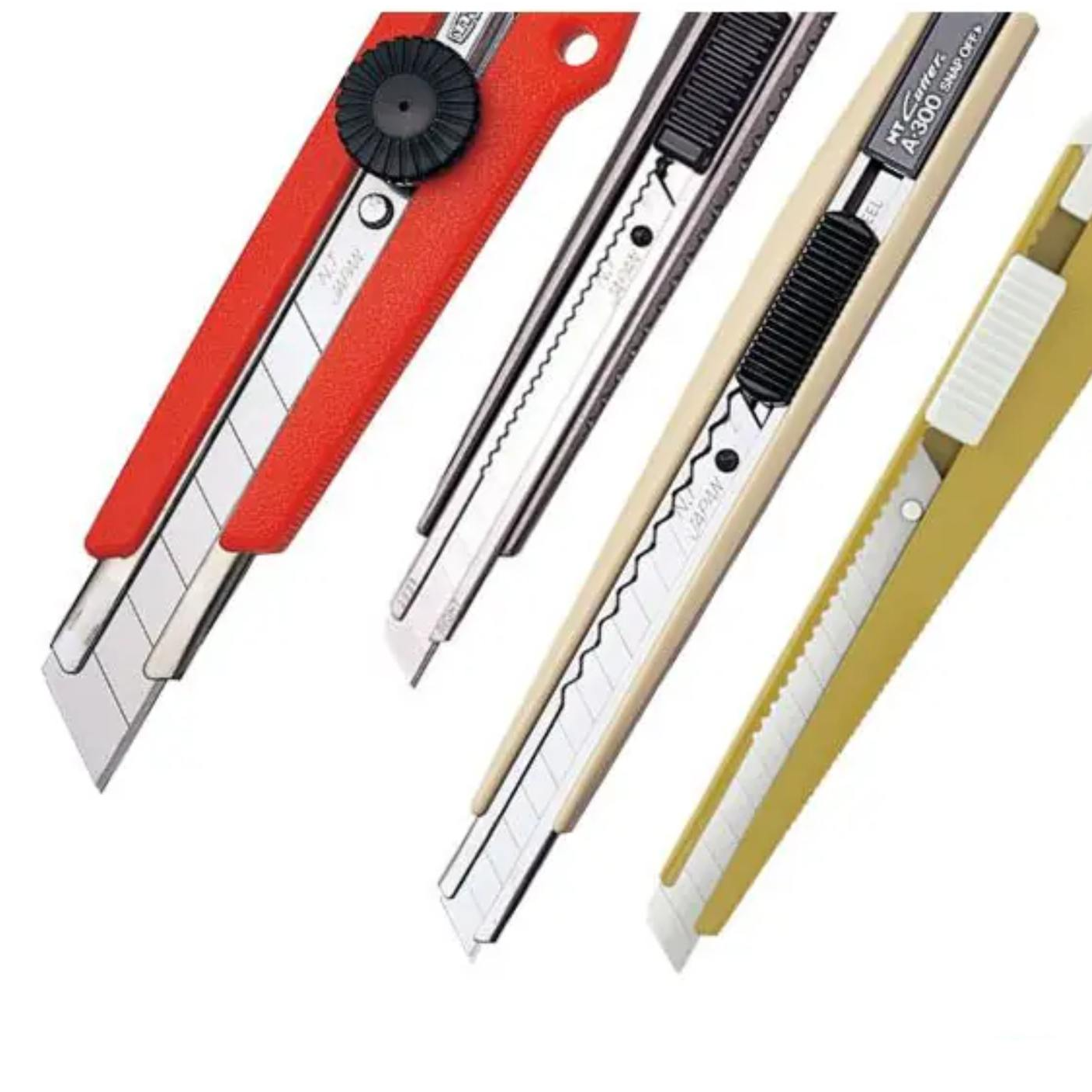 Cutter Knife/NT Utility Knife/Stationery Blade/Pisau Pemotong/A-300GRP/A-300P/L-500P