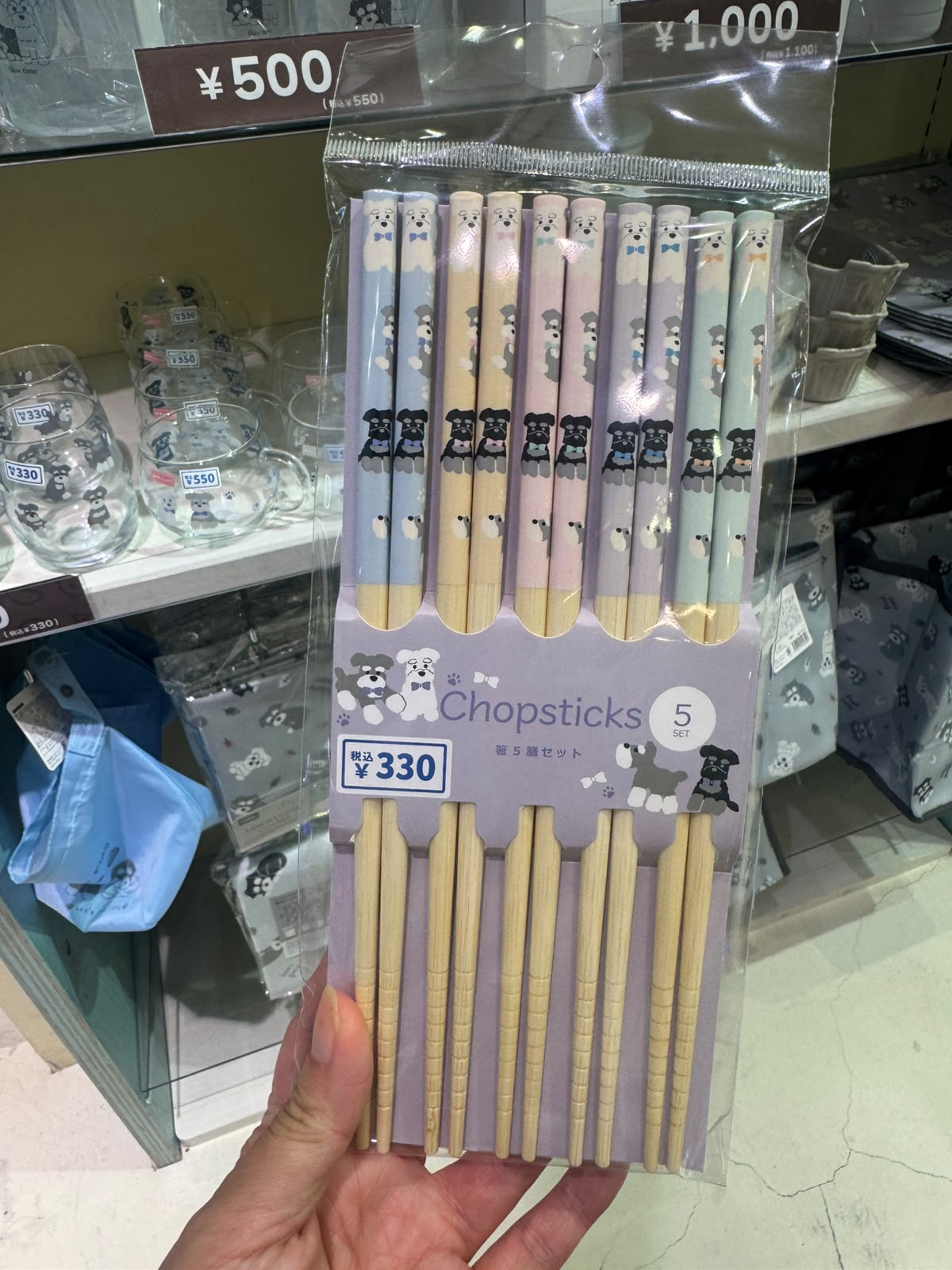 ✨連線商品需補運費✨日本illusie300 史納莎竹筷5膳裝