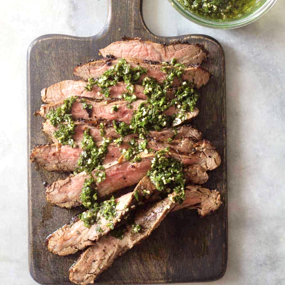 美國1855黑安格斯牛腹肉Flank Steak 厚切牛扒