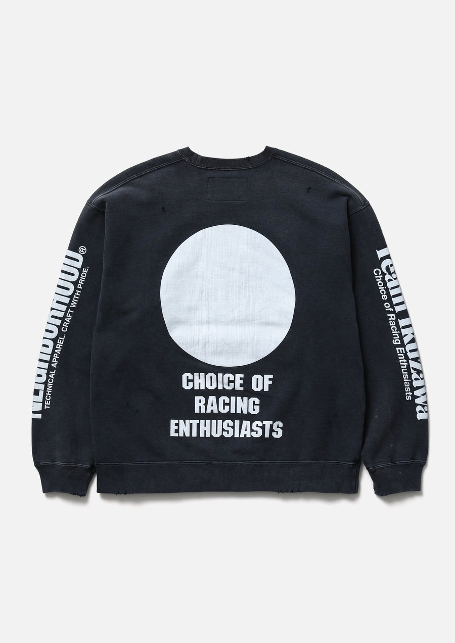 NEIGHBORHOOD NH X TEAM IKUZAWA X TRIUMPH . SAVAGE SWEATSHIRT