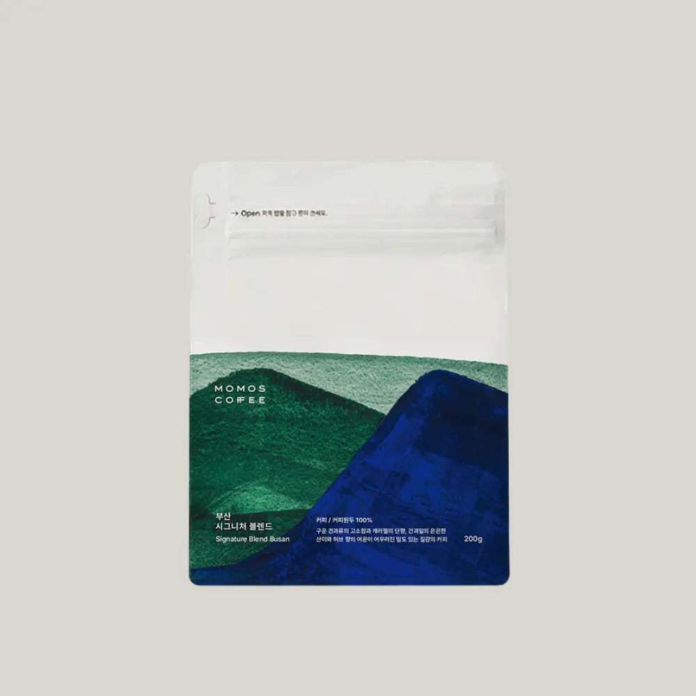 [韓國🇰🇷 Momos Coffee] Busan Signature Blend 200g/500g(預購商品）