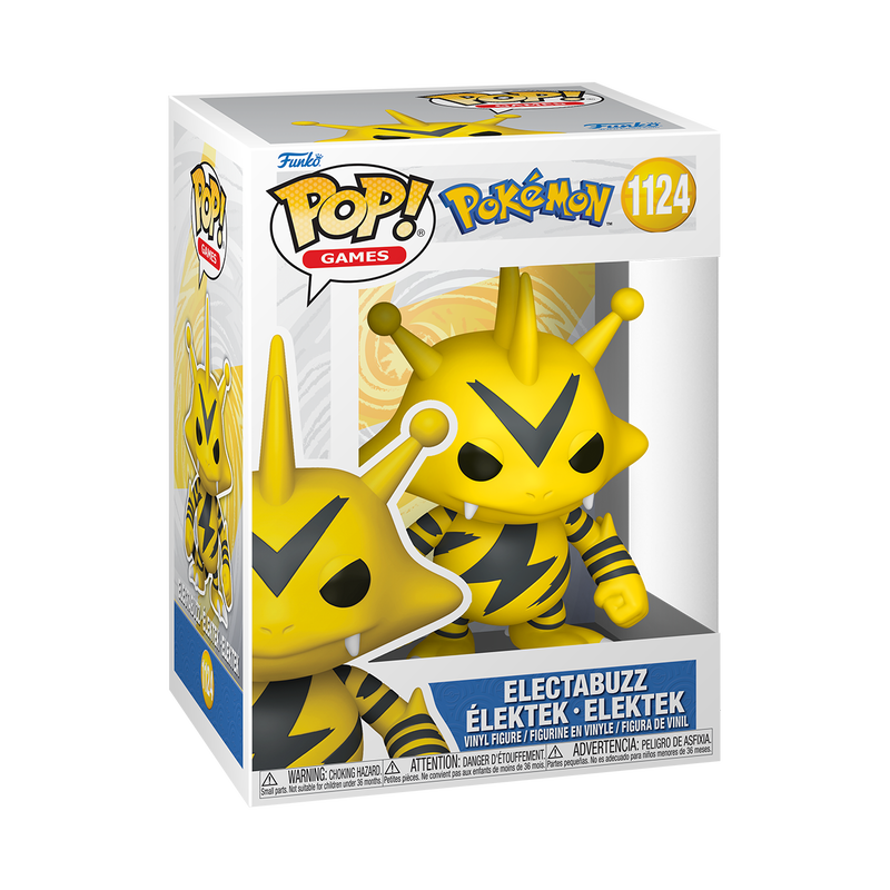 📦訂購 美國代購 Funko POP! Pokemon Electabuzz Figure 寵物小精靈 索羅亞克 模型