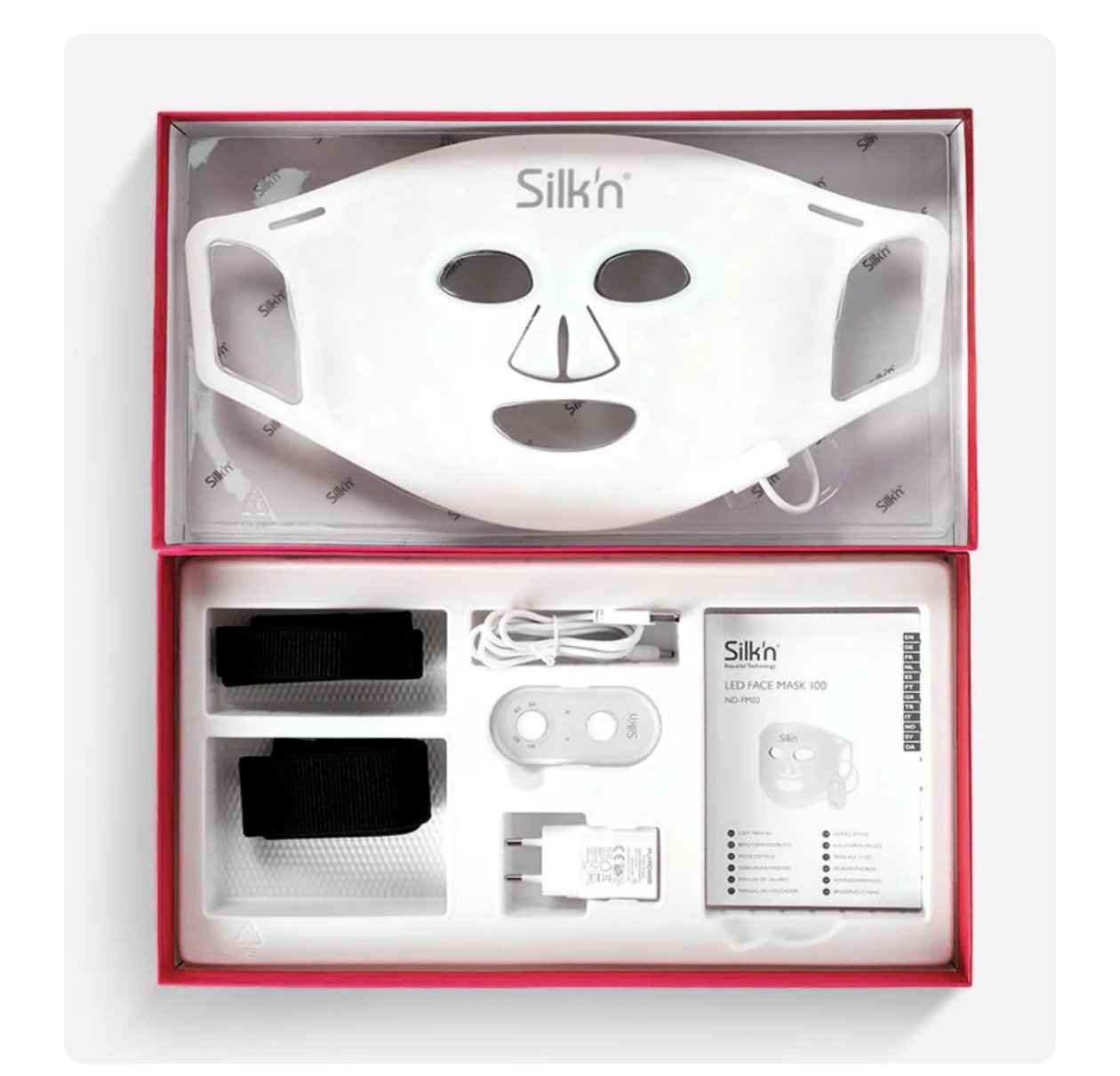 Silk'n LED 光學面膜美容儀器100顆燈珠