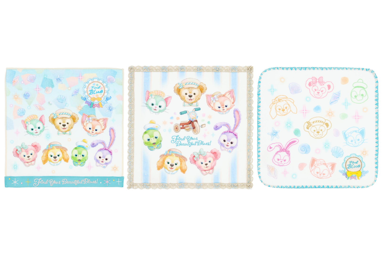 【預訂品📣『東京ディズニー「Duffy & Friends 25周年限定 」方毛巾套裝』】