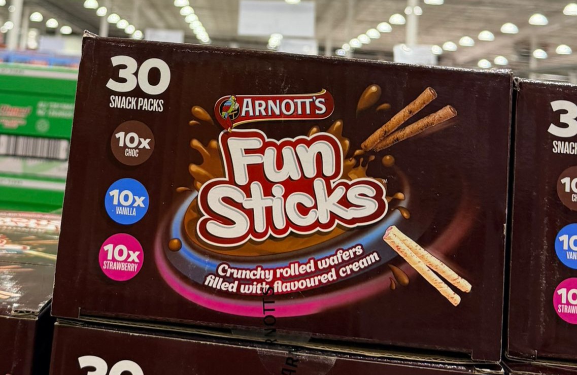 澳洲costco本週特價 Arnott's Fun Sticks Variety 30 x 18g
