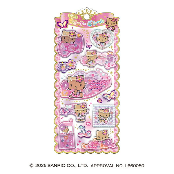 Sanrio hello kitty 立體貼紙CR135078