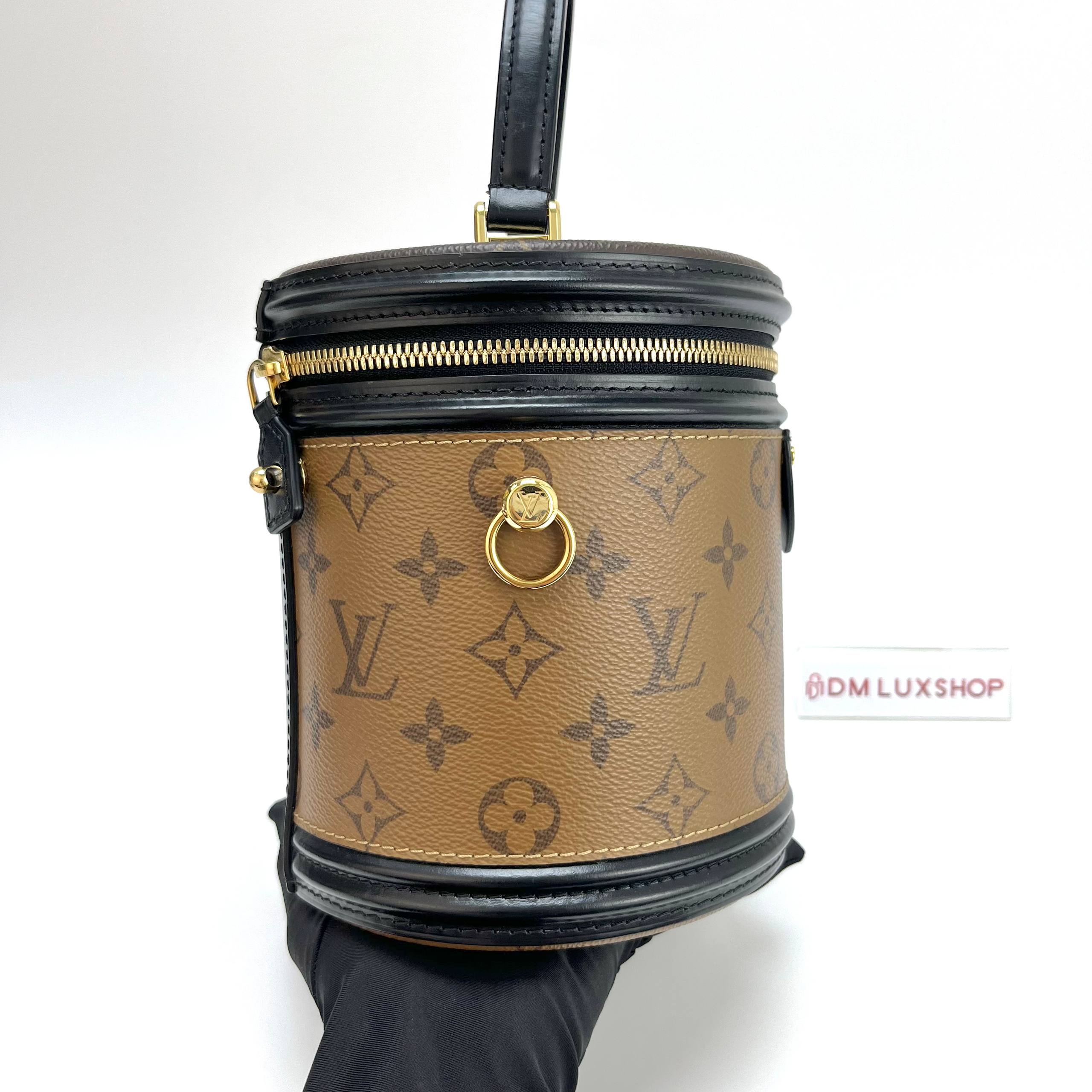 LV Reverse Monogram Cannes GHW