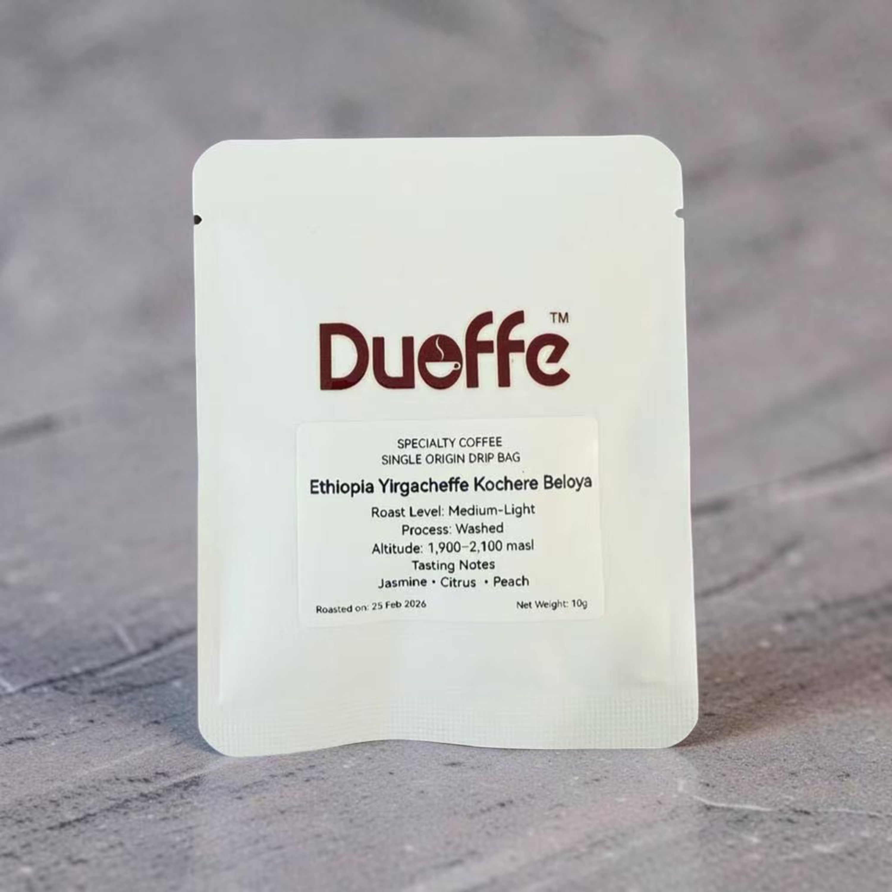 Ethiopia Yigarcheffe Kochere Beloya (Drip Bag)