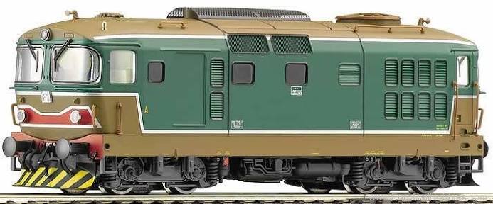 Roco FS D. 343 Diesel locomotive HO D. C. 2-Rail 