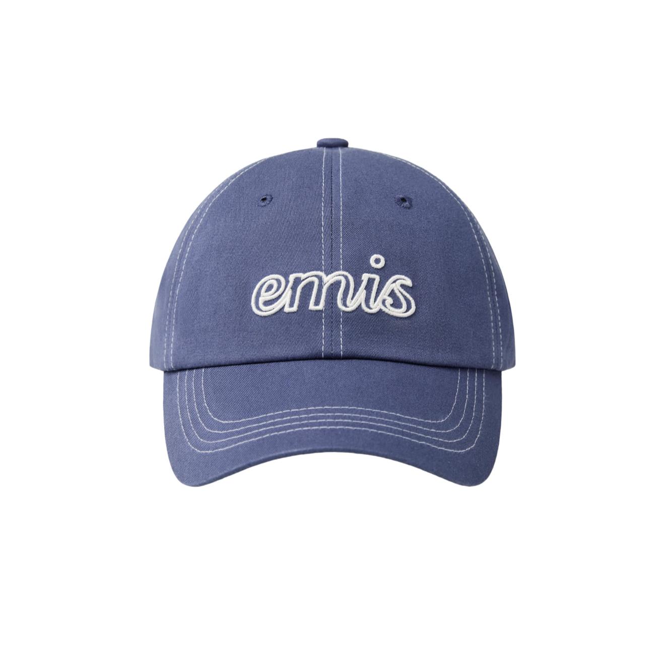 EMIS Lettering Logo White Stitch Ball Cap