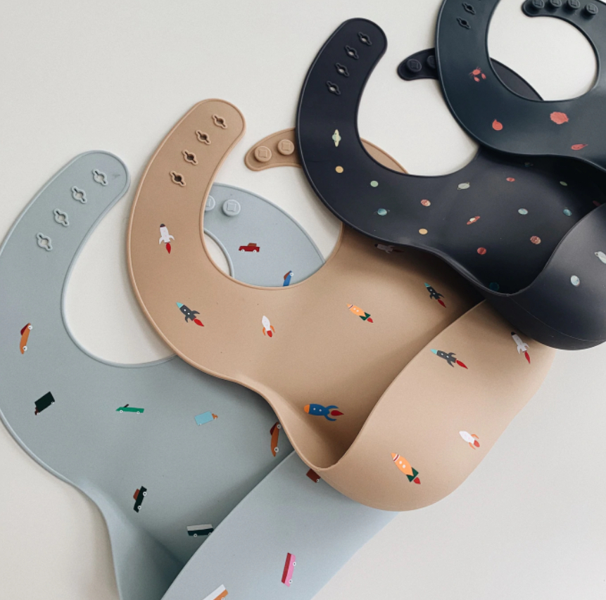 Silicone Bib - Planets