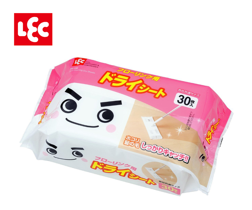 SS246/地板除塵紙(乾)30片/LEC