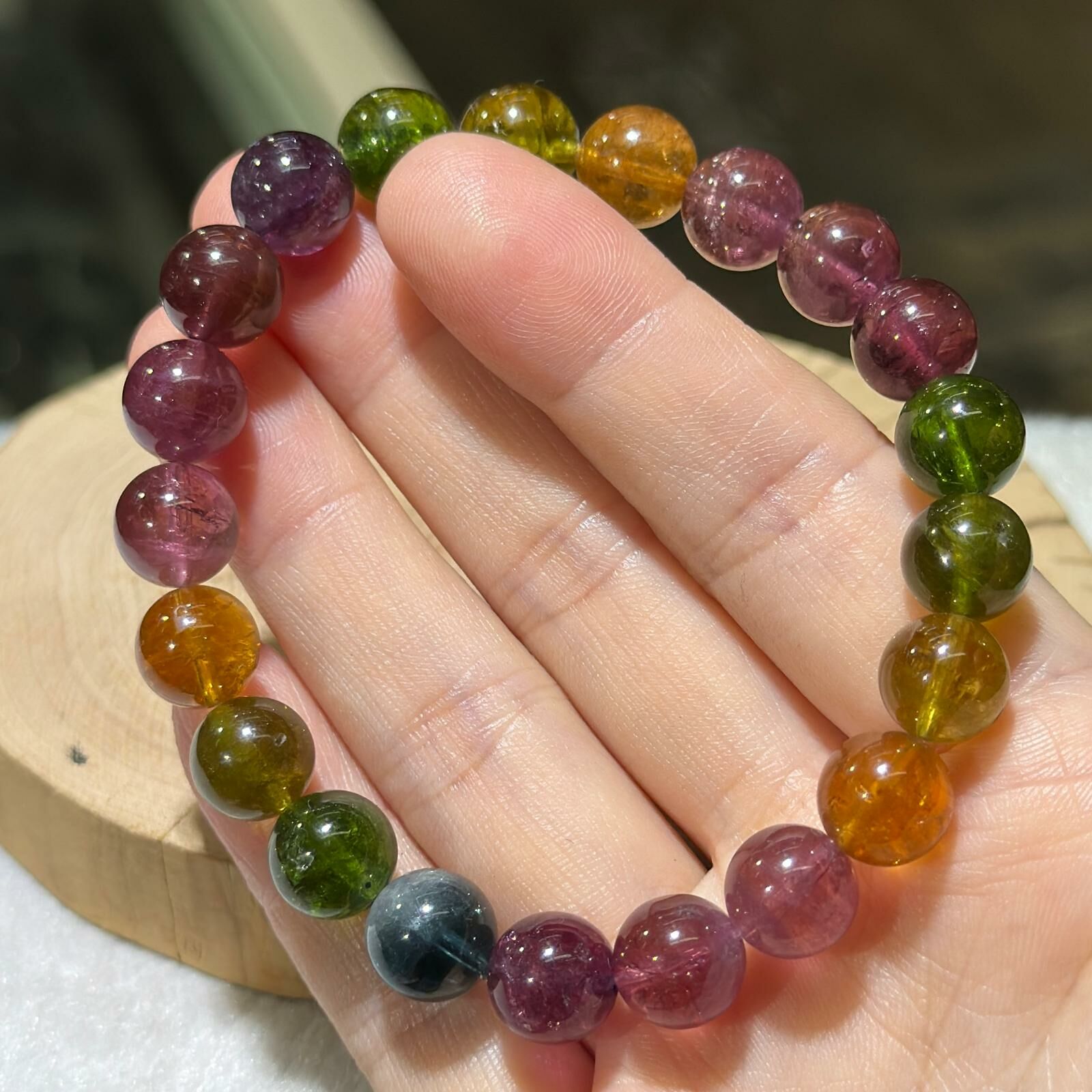 糖果✨碧璽手串 9 mm +/-