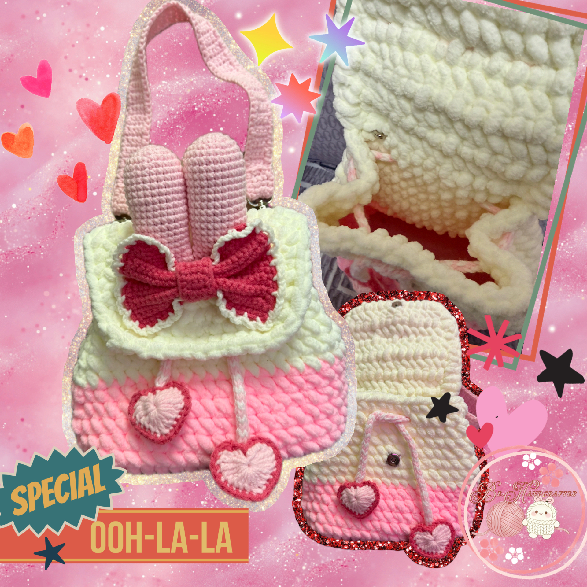 My Melody 造型手挽袋