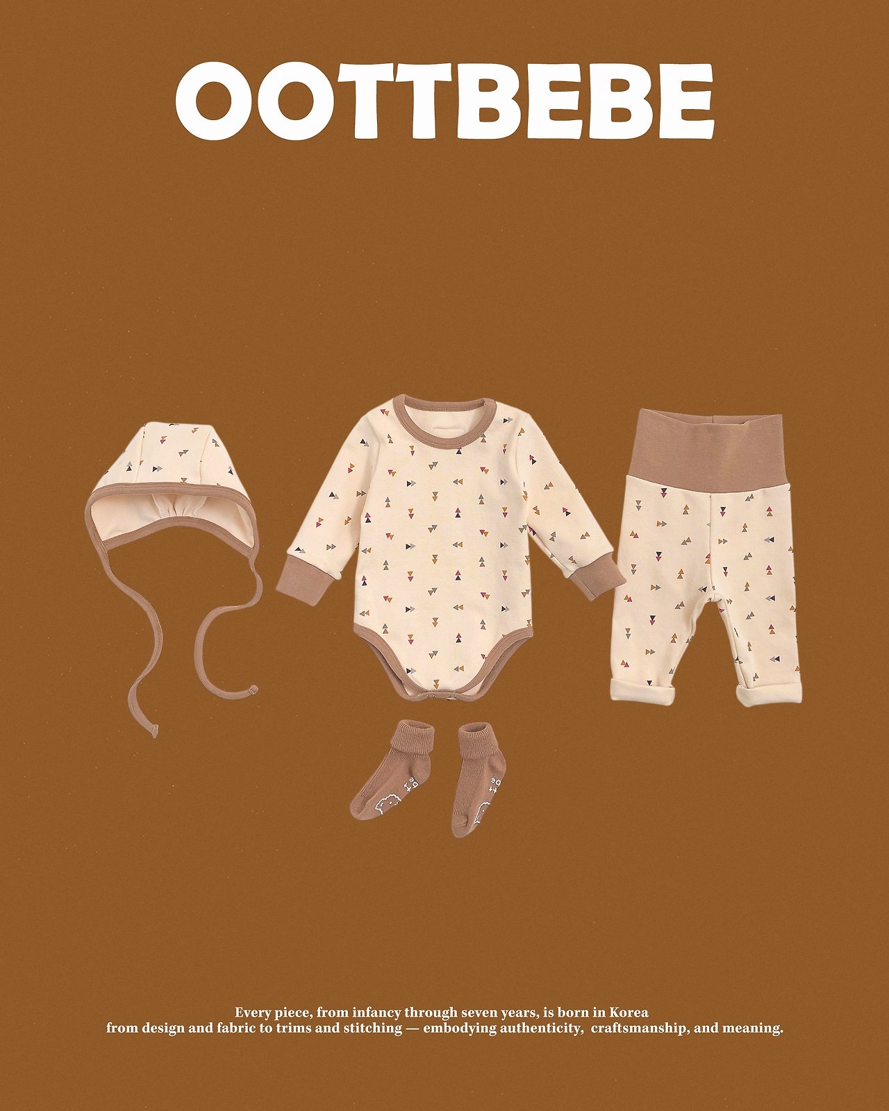 OOTT | Semone suit + bonet SET
