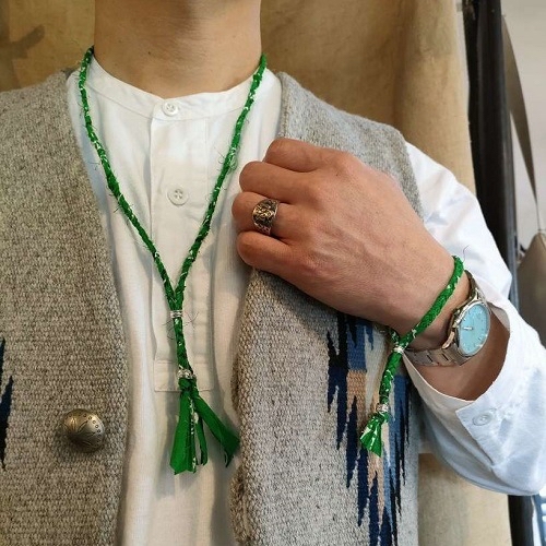 只按訂單生產~Atease EASE BANDANA NECKLACE MESH pre order/訂購