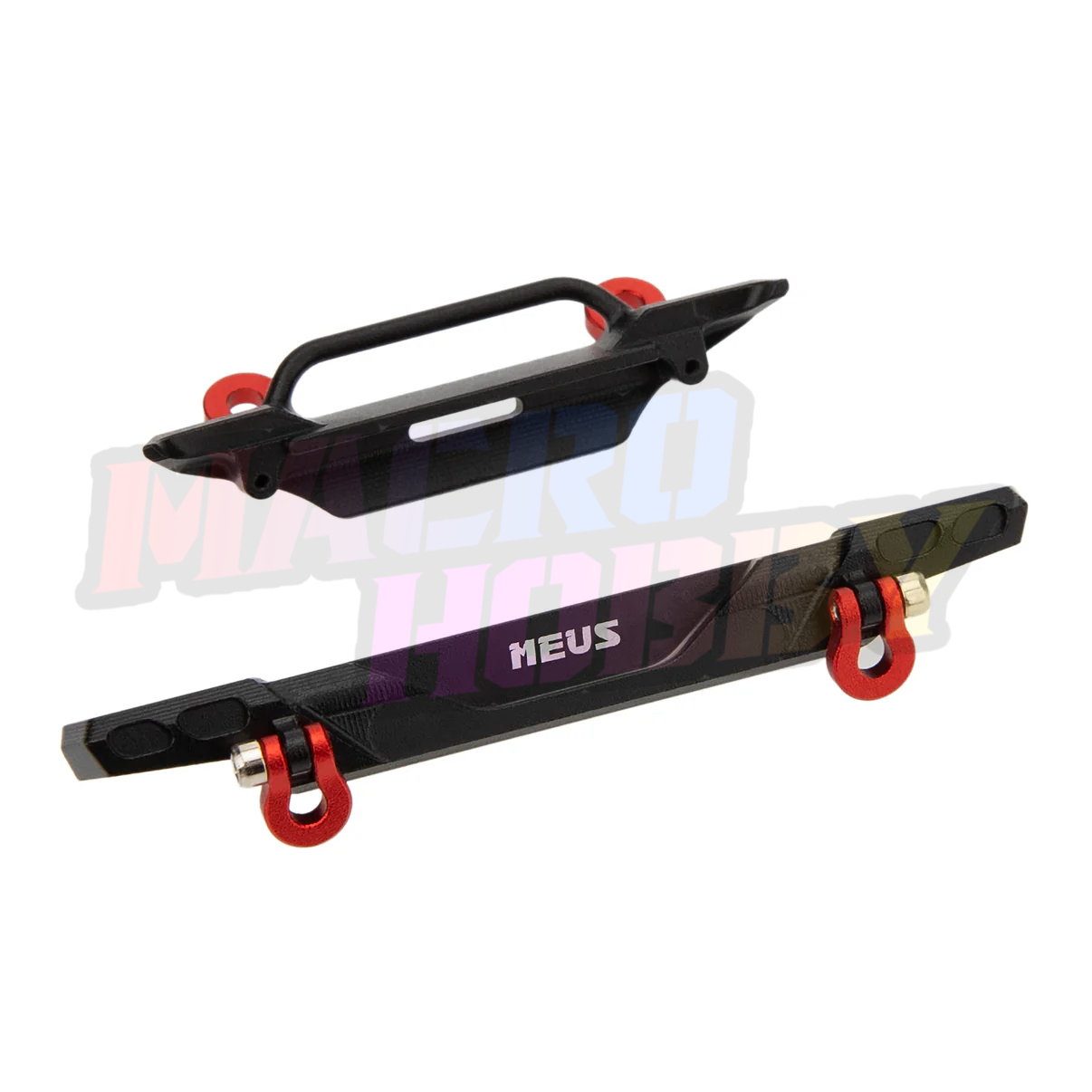 MEUS Racing Aluminum Front Rear Bumper for 1/30 Axial SCX30 Wrangler #520112