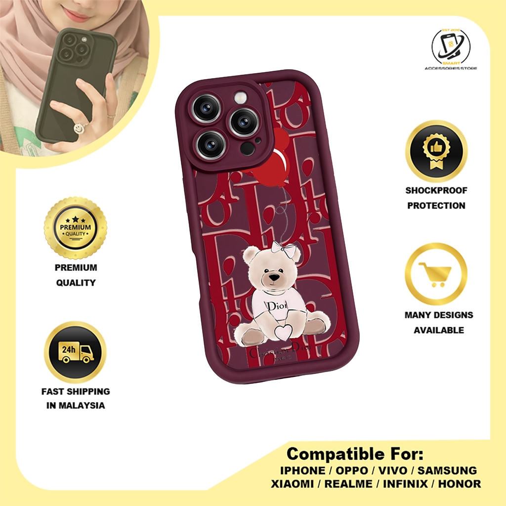 TPU DESIGN CASE PHONE FOR REALME - DESIGN DIOR A