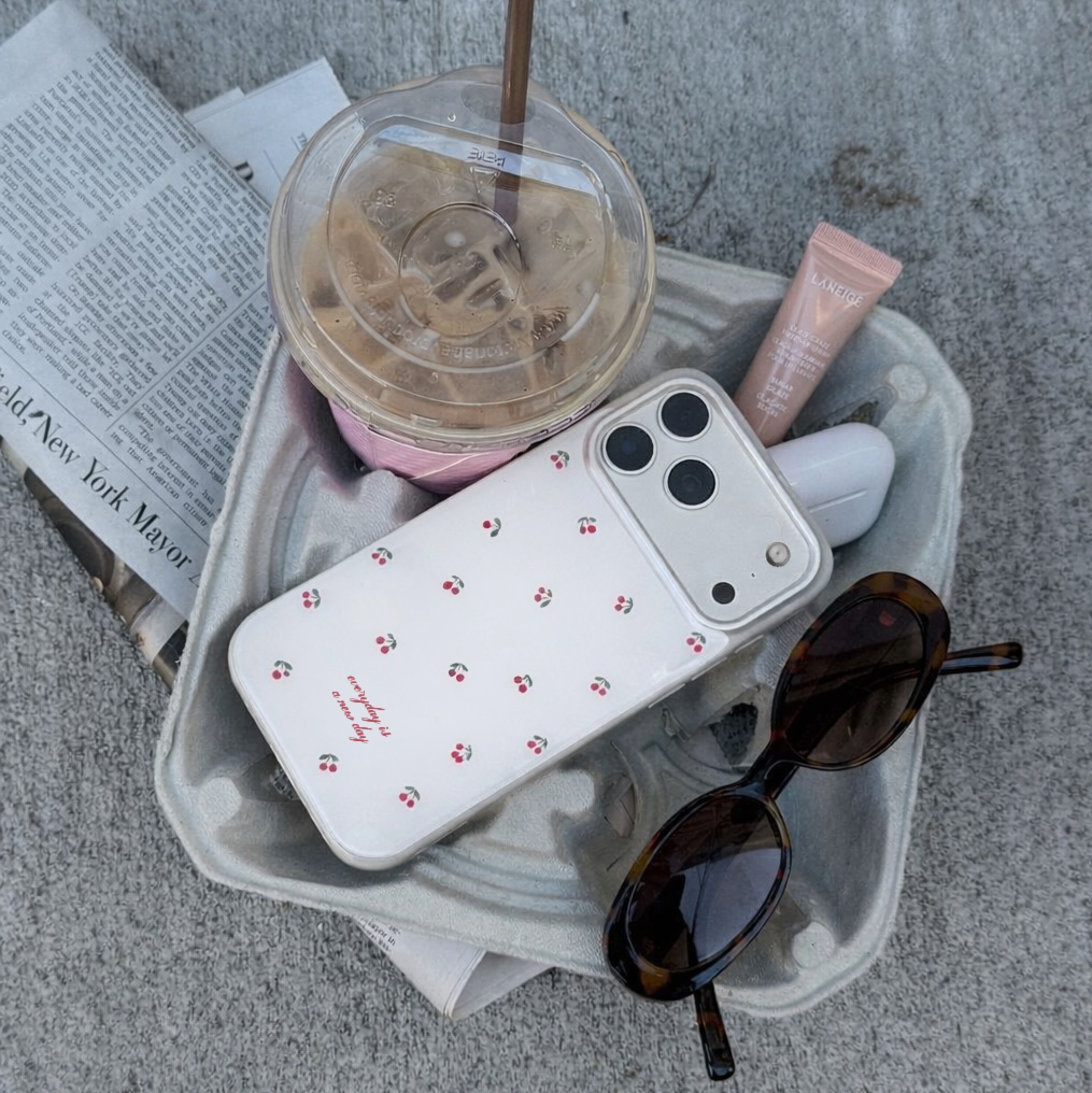 【The Ruby Reds】銀框亮面MagSafe iPhone Case+手機支架MagSafe Phone Holder