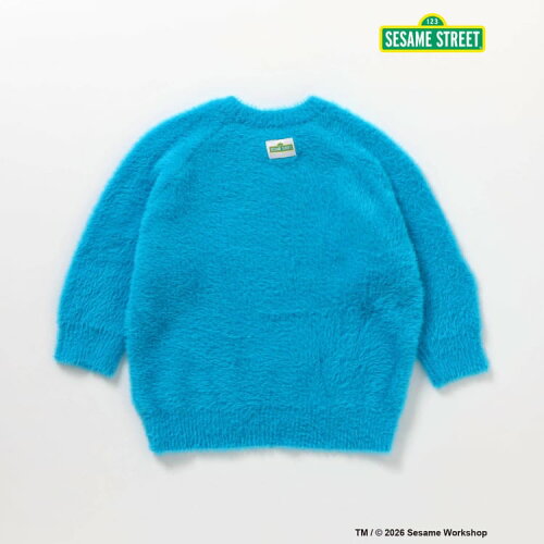 🆕【⭐訂購⭐】🇯🇵日本直送 🌀 #SesameStreet 可愛蓬鬆毛絨針織衫［4款選］🌀[ELJA-0192][261121]