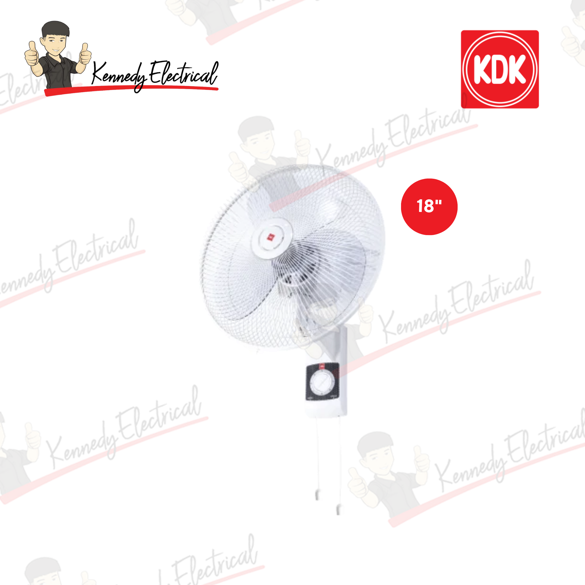 KDK 18" Industrial Wall Fan KU453