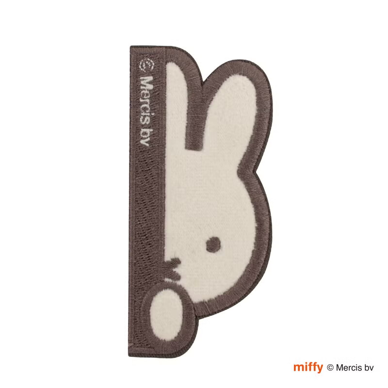 預購 miffy 刺繡 行李 大貼紙