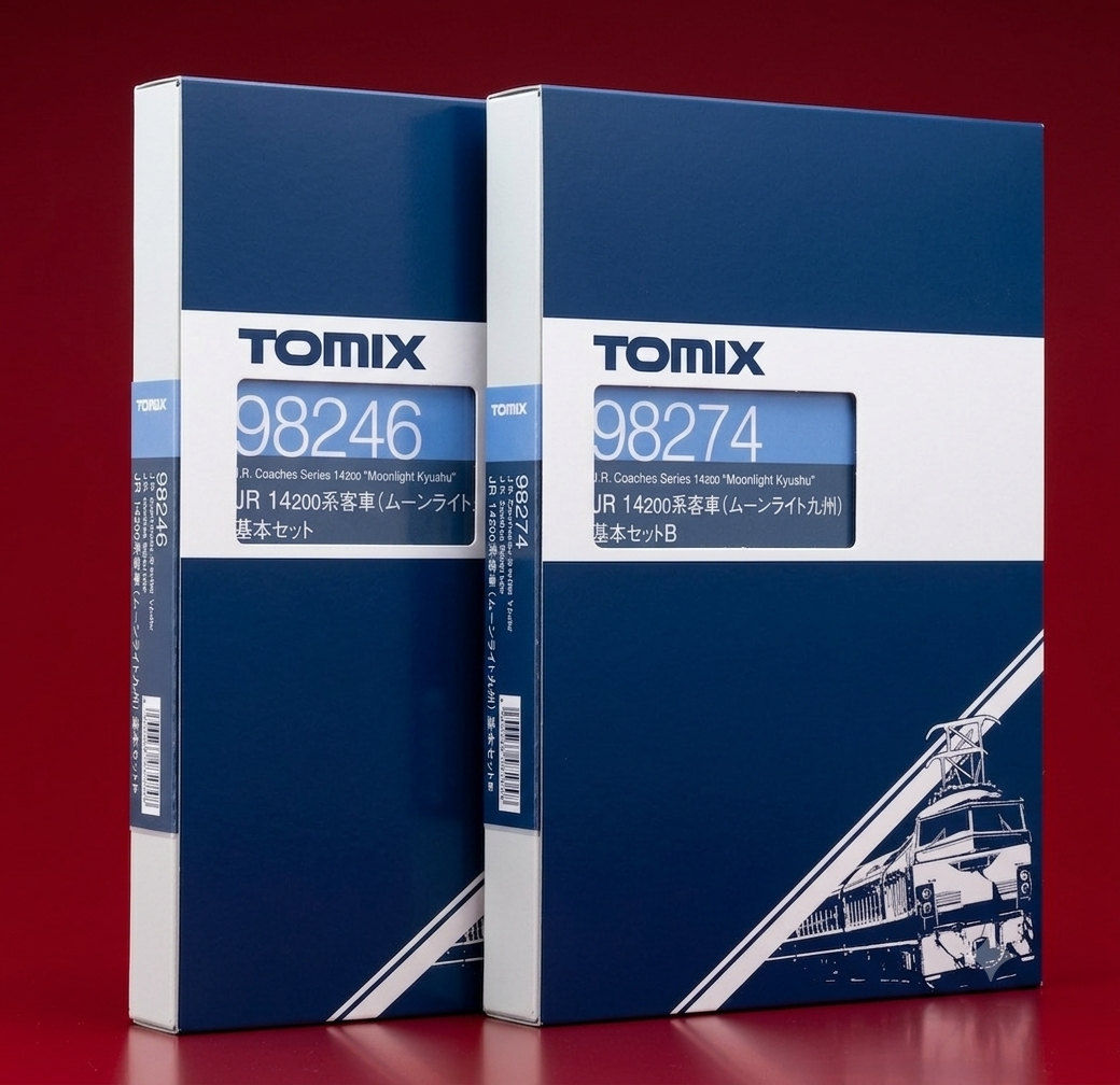 TOMIX 98246 98274 14系客車廂 8節孖組