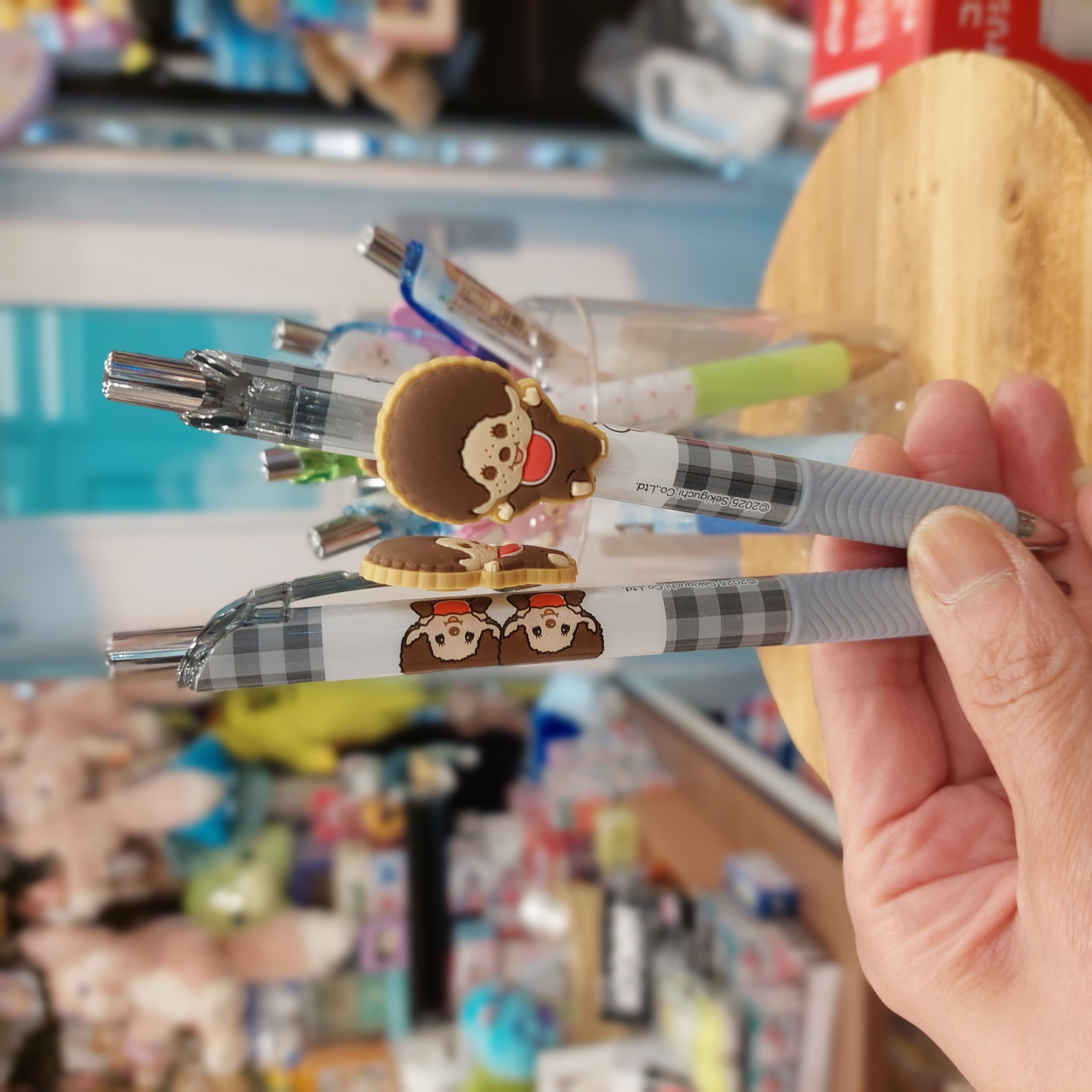 原裝日本 Monchhichi 原子筆 五款選