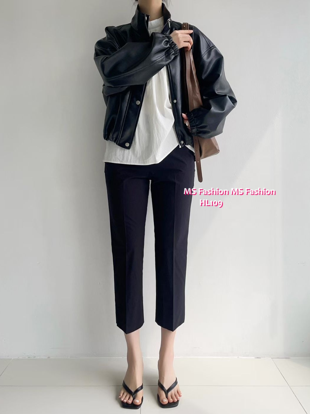 HL109 韓國🌼Howluk小開叉直腳褲