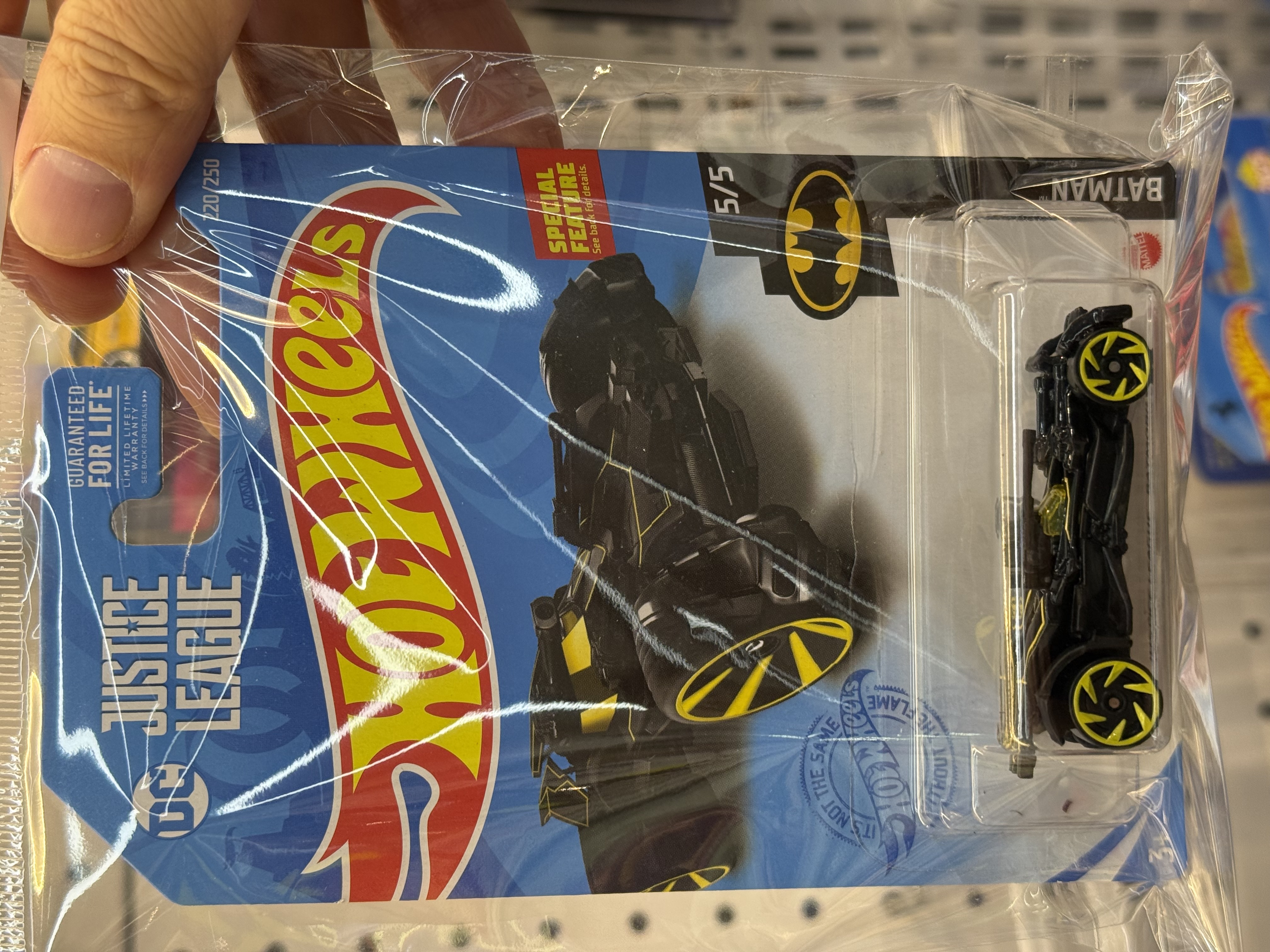Hot Wheels 風火輪 DC Justice League Batmobile 蝙蝠俠 蝙蝠車 ( T Hunt / TH / 火紋寶藏車 ) Hotwheels