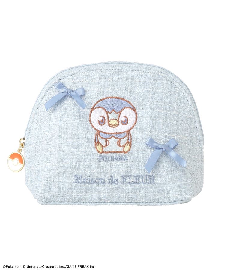 🎀【預訂】 PokePeace x Maison de FLEUR 圓形化妝包 - Pochama