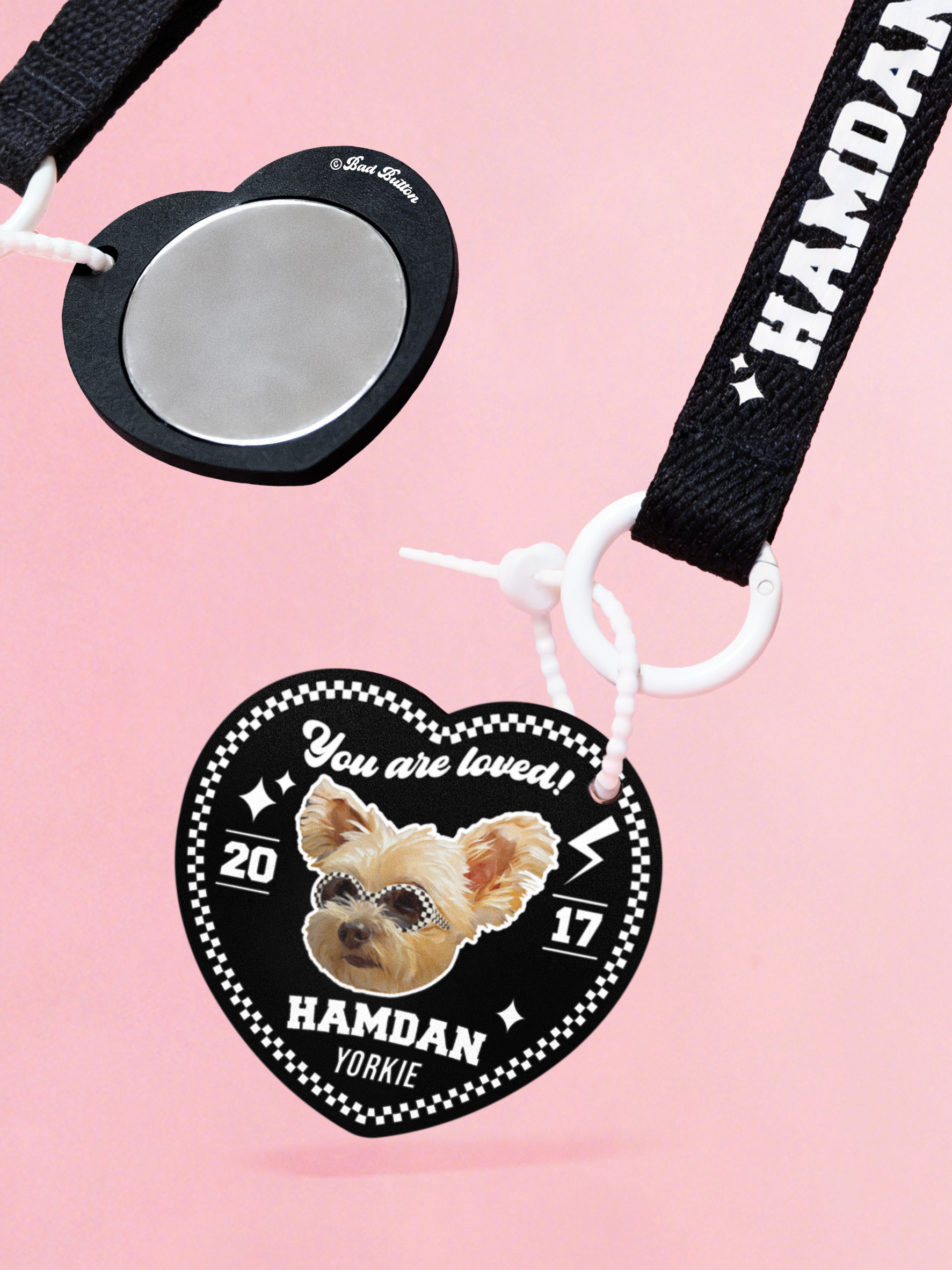 【客製】Beloved - Mirror 隨身小鏡掛飾