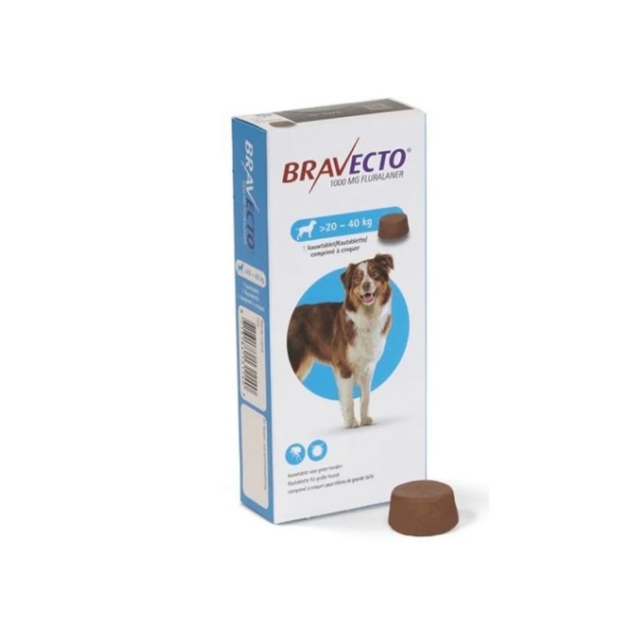 一錠除 Bravecto Chews (消滅跳蚤、牛蜱、毛囊蟲)